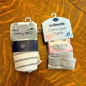 Toddler cotton tights bundle:  Size 2-3yrs